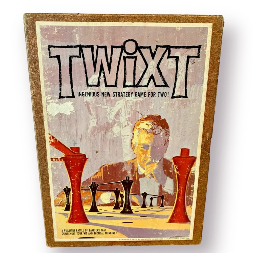 Vintage 1962 TwixT Board Game 3M Alex Randolph